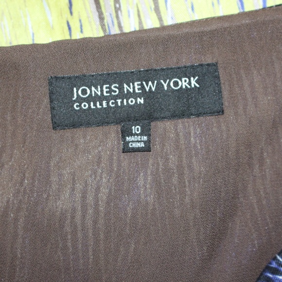 Jones Of New York Collection, wide pleats silk blend skirt - Picture 5 of 11
